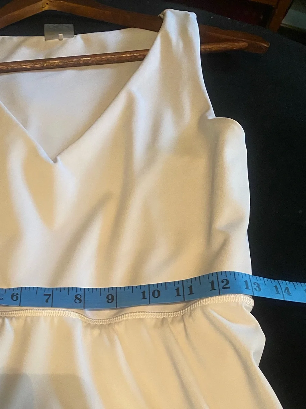 CALIA by Carrie Underwood White Sleeveless V-Neck Athletic Dress - Picture 10 of 14